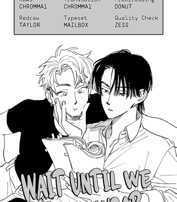 Gay Manga - [UNO Yukiaki] Wait Until We Wrap [Eng] – Gay Manga