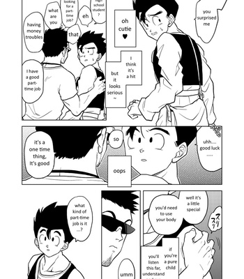 [Tousoku Chokusen Undou (Pain)] Gohan o Taberu Hon – Dragon Ball Z dj [Eng] – Gay Manga sex 4