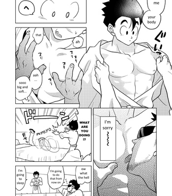 [Tousoku Chokusen Undou (Pain)] Gohan o Taberu Hon – Dragon Ball Z dj [Eng] – Gay Manga sex 9