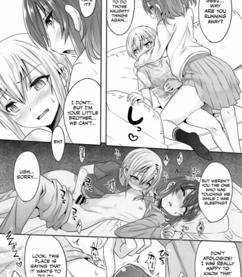[EGO DANCE (Nanamatsu Kenji)] Onii-cha ga Ecchi de Komacchaccha [Eng] – Gay Manga sex 3