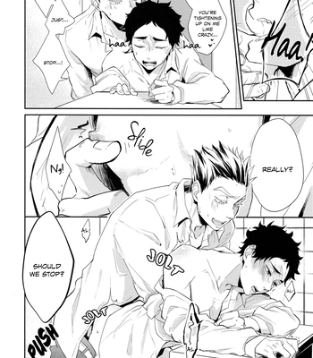 [gawwow! (Goroichi)] Tabesugi Desu, Senpai – Haikyuu!! dj [Eng] – Gay Manga sex 9