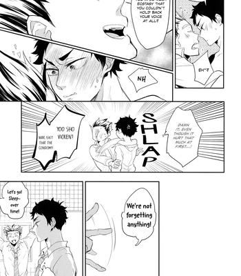 [gawwow! (Goroichi)] Tabesugi Desu, Senpai – Haikyuu!! dj [Eng] – Gay Manga sex 22