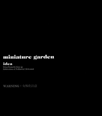 [Idea (SEINA Rin)] Fullmetal Alchemist dj – Miniature Garden [Kr] – Gay Manga sex 5