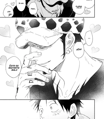 [HONEY LEMON (Hachimitsu)] Es una habitación de la que no puedes salir a menos que te comas los corazones – One Piece dj [Spa] – Gay Manga sex 10