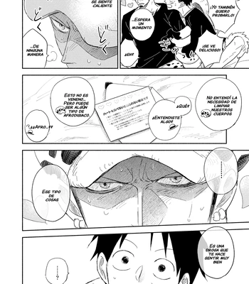 [HONEY LEMON (Hachimitsu)] Es una habitación de la que no puedes salir a menos que te comas los corazones – One Piece dj [Spa] – Gay Manga sex 11