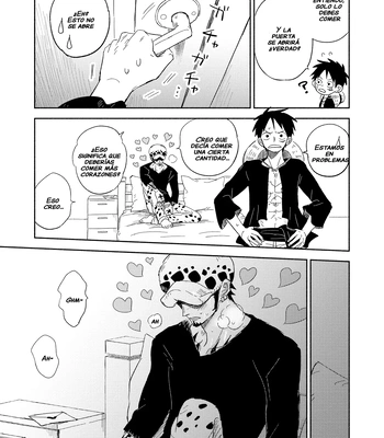 [HONEY LEMON (Hachimitsu)] Es una habitación de la que no puedes salir a menos que te comas los corazones – One Piece dj [Spa] – Gay Manga sex 12