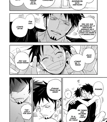 [HONEY LEMON (Hachimitsu)] Es una habitación de la que no puedes salir a menos que te comas los corazones – One Piece dj [Spa] – Gay Manga sex 19