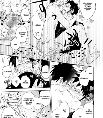 [HONEY LEMON (Hachimitsu)] Es una habitación de la que no puedes salir a menos que te comas los corazones – One Piece dj [Spa] – Gay Manga sex 20
