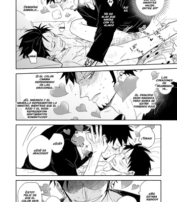 [HONEY LEMON (Hachimitsu)] Es una habitación de la que no puedes salir a menos que te comas los corazones – One Piece dj [Spa] – Gay Manga sex 21