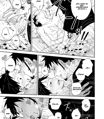 [HONEY LEMON (Hachimitsu)] Es una habitación de la que no puedes salir a menos que te comas los corazones – One Piece dj [Spa] – Gay Manga sex 22