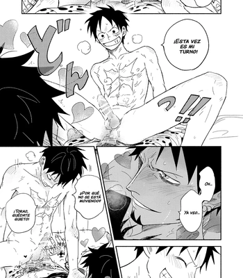 [HONEY LEMON (Hachimitsu)] Es una habitación de la que no puedes salir a menos que te comas los corazones – One Piece dj [Spa] – Gay Manga sex 24