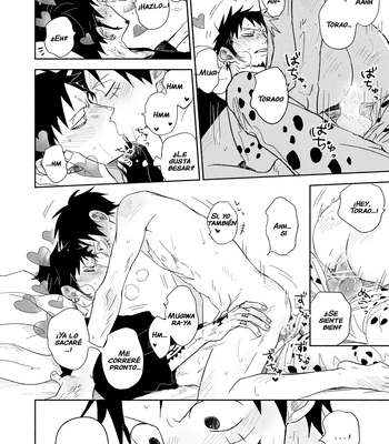 [HONEY LEMON (Hachimitsu)] Es una habitación de la que no puedes salir a menos que te comas los corazones – One Piece dj [Spa] – Gay Manga sex 25