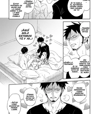 [HONEY LEMON (Hachimitsu)] Es una habitación de la que no puedes salir a menos que te comas los corazones – One Piece dj [Spa] – Gay Manga sex 28