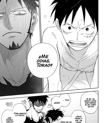 [HONEY LEMON (Hachimitsu)] Es una habitación de la que no puedes salir a menos que te comas los corazones – One Piece dj [Spa] – Gay Manga sex 30