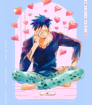 [HONEY LEMON (Hachimitsu)] Es una habitación de la que no puedes salir a menos que te comas los corazones – One Piece dj [Spa] – Gay Manga sex 39