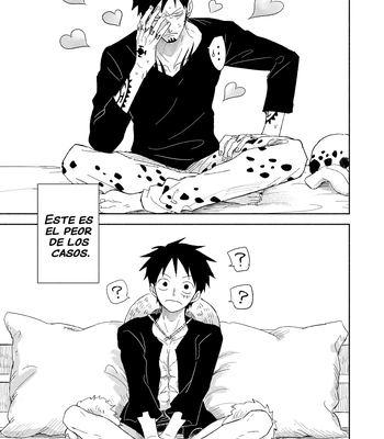[HONEY LEMON (Hachimitsu)] Es una habitación de la que no puedes salir a menos que te comas los corazones – One Piece dj [Spa] – Gay Manga sex 4