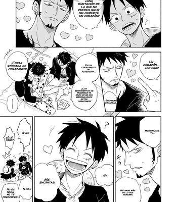 [HONEY LEMON (Hachimitsu)] Es una habitación de la que no puedes salir a menos que te comas los corazones – One Piece dj [Spa] – Gay Manga sex 6