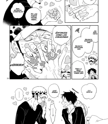 [HONEY LEMON (Hachimitsu)] Es una habitación de la que no puedes salir a menos que te comas los corazones – One Piece dj [Spa] – Gay Manga sex 9