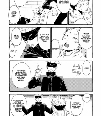 [Souji] 海より深く 羽より軽く- Jujutsu Kaisen dj [Eng] – Gay Manga sex 16