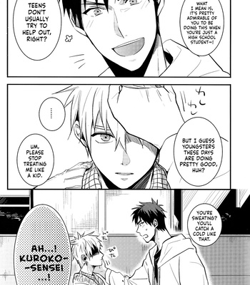 [YS (Satou) & Nb (Kon)] Kuroko no Basket dj – if no Jikan [ENG] – Gay Manga sex 5