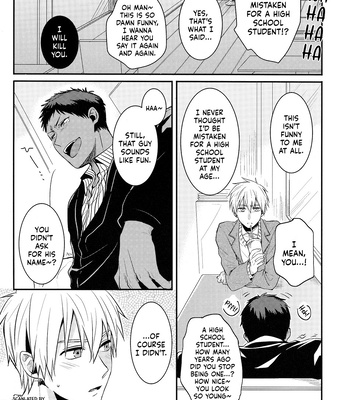 [YS (Satou) & Nb (Kon)] Kuroko no Basket dj – if no Jikan [ENG] – Gay Manga sex 7