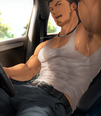 Gay Manga - [Mondi] (Range) Resting inside a car – Gay Manga