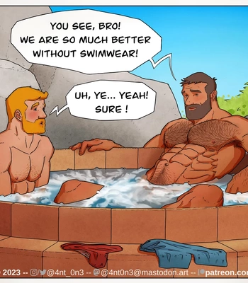 [4nt0n3] Tim And Rico In The Hot Tub [Eng] – Gay Manga thumbnail 001