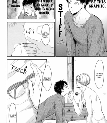 [3cloudy (Mikumo Azu)] Zenbu Hoshii – Yuri!!! on ICE dj [Eng] – Gay Manga sex 10