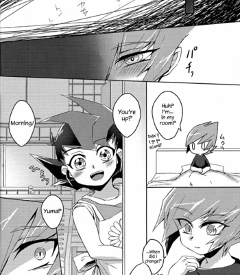 [Sankakukona (Hirono)] Shinyuu ga Kaze o Hikimashite – Yu-Gi-Oh! ZEXAL dj [Eng] – Gay Manga sex 19