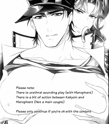 [Setsugekka (Shirosaki Yukiya)] Oshioki no Jikan da yo Baby It’s time for your punishment, baby – JoJo’s Bizarre Adventure dj [Eng] – Gay Manga sex 2