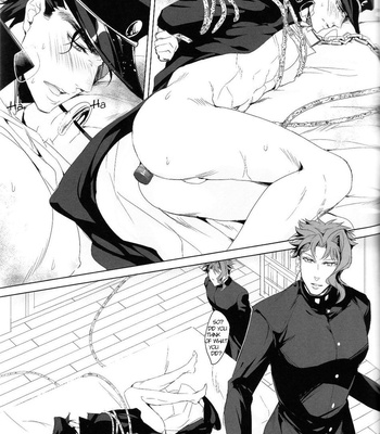 [Setsugekka (Shirosaki Yukiya)] Oshioki no Jikan da yo Baby It’s time for your punishment, baby – JoJo’s Bizarre Adventure dj [Eng] – Gay Manga sex 3