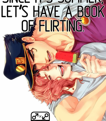 [Oinari] Since it’s summer, let’s have a book of flirting – JoJo’s Bizarre Adventure dj [Eng] – Gay Manga thumbnail 001