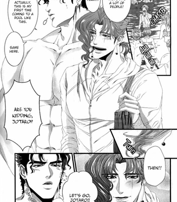 [Oinari] Since it’s summer, let’s have a book of flirting – JoJo’s Bizarre Adventure dj [Eng] – Gay Manga sex 3