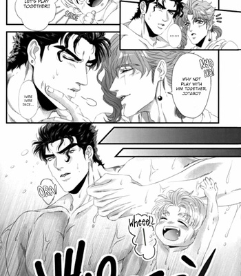 [Oinari] Since it’s summer, let’s have a book of flirting – JoJo’s Bizarre Adventure dj [Eng] – Gay Manga sex 8
