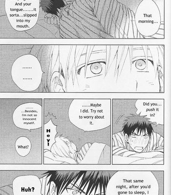[Uncomura/ Unkopu] Kagami-kun Suki desu – Kuroko no Basket dj [Eng] – Gay Manga sex 101