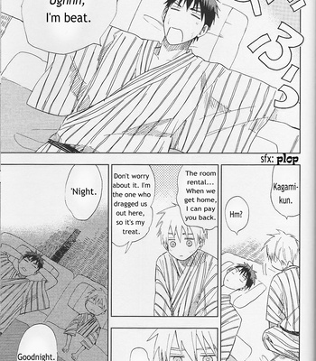[Uncomura/ Unkopu] Kagami-kun Suki desu – Kuroko no Basket dj [Eng] – Gay Manga sex 99