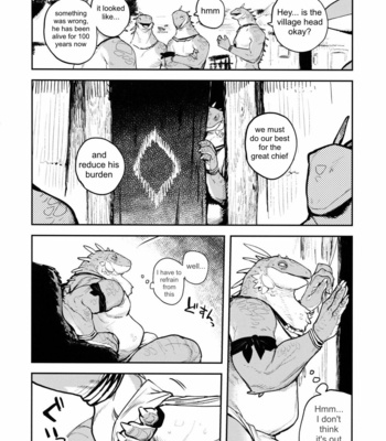 [Rubber Cup Boys (INAX)] Tategami Ryuuzoku no Osa – Chief of the Iguana Clan [Eng] – Gay Manga sex 5