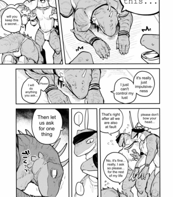[Rubber Cup Boys (INAX)] Tategami Ryuuzoku no Osa – Chief of the Iguana Clan [Eng] – Gay Manga sex 14