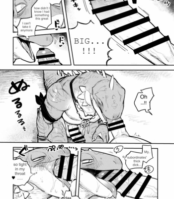 [Rubber Cup Boys (INAX)] Tategami Ryuuzoku no Osa – Chief of the Iguana Clan [Eng] – Gay Manga sex 19