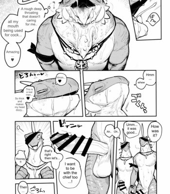 [Rubber Cup Boys (INAX)] Tategami Ryuuzoku no Osa – Chief of the Iguana Clan [Eng] – Gay Manga sex 24