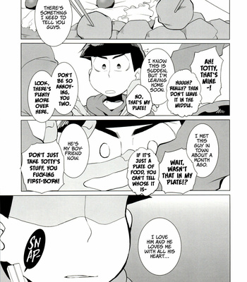 [INUMERY (Koutei Mikado)] Haguruma – Osomatsu-San dj [Eng] – Gay Manga sex 9