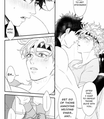 [Tsurumachi (Gamako)] Caesar’s scissors – JoJo dj [Eng] – Gay Manga sex 14