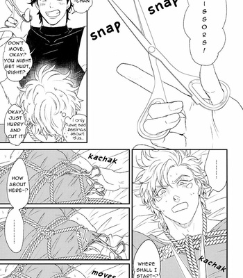 [Tsurumachi (Gamako)] Caesar’s scissors – JoJo dj [Eng] – Gay Manga sex 19