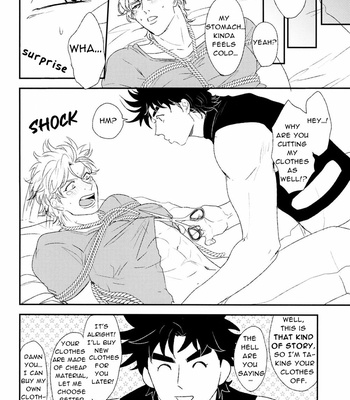 [Tsurumachi (Gamako)] Caesar’s scissors – JoJo dj [Eng] – Gay Manga sex 20