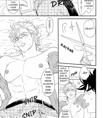 [Tsurumachi (Gamako)] Caesar’s scissors – JoJo dj [Eng] – Gay Manga sex 23