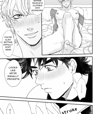 [Tsurumachi (Gamako)] Caesar’s scissors – JoJo dj [Eng] – Gay Manga sex 25