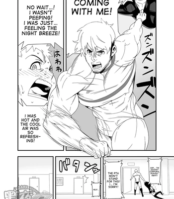 [Maraparte (Kojima Shoutarou)] yoru no ana ni wa kiwotsukero! [Eng] – Gay Manga sex 8