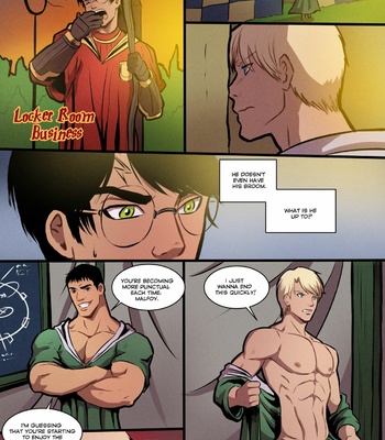 [Phausto] Locker Room Business – Harry Potter dj [Eng] – Gay Manga thumbnail 001