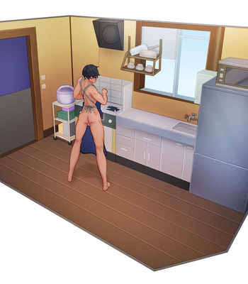 CamoHouse – Haruka Nanase Kitchen Room (Free!) – Gay Manga sex 14
