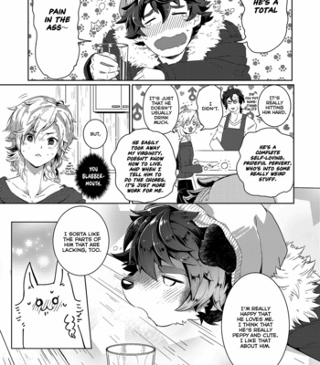 [UZOMZO (Shiroi)] Kori Muchuu San Kitsune to Tanuki no Mutsumiai [Eng] – Gay Manga sex 5